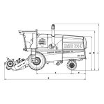Khavari Combine Harvester Model HMB240 - 240HP Grain Harvester Iranian Made - Image 3