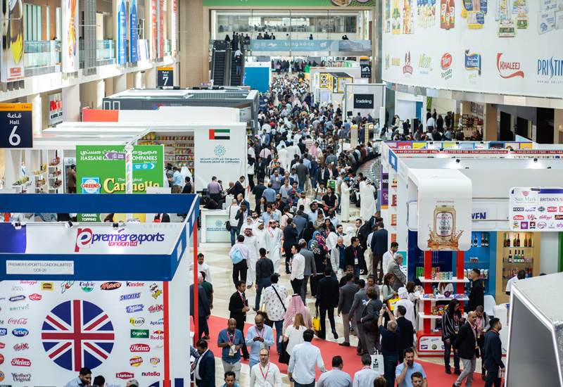 Gulfood exhibitors Flags