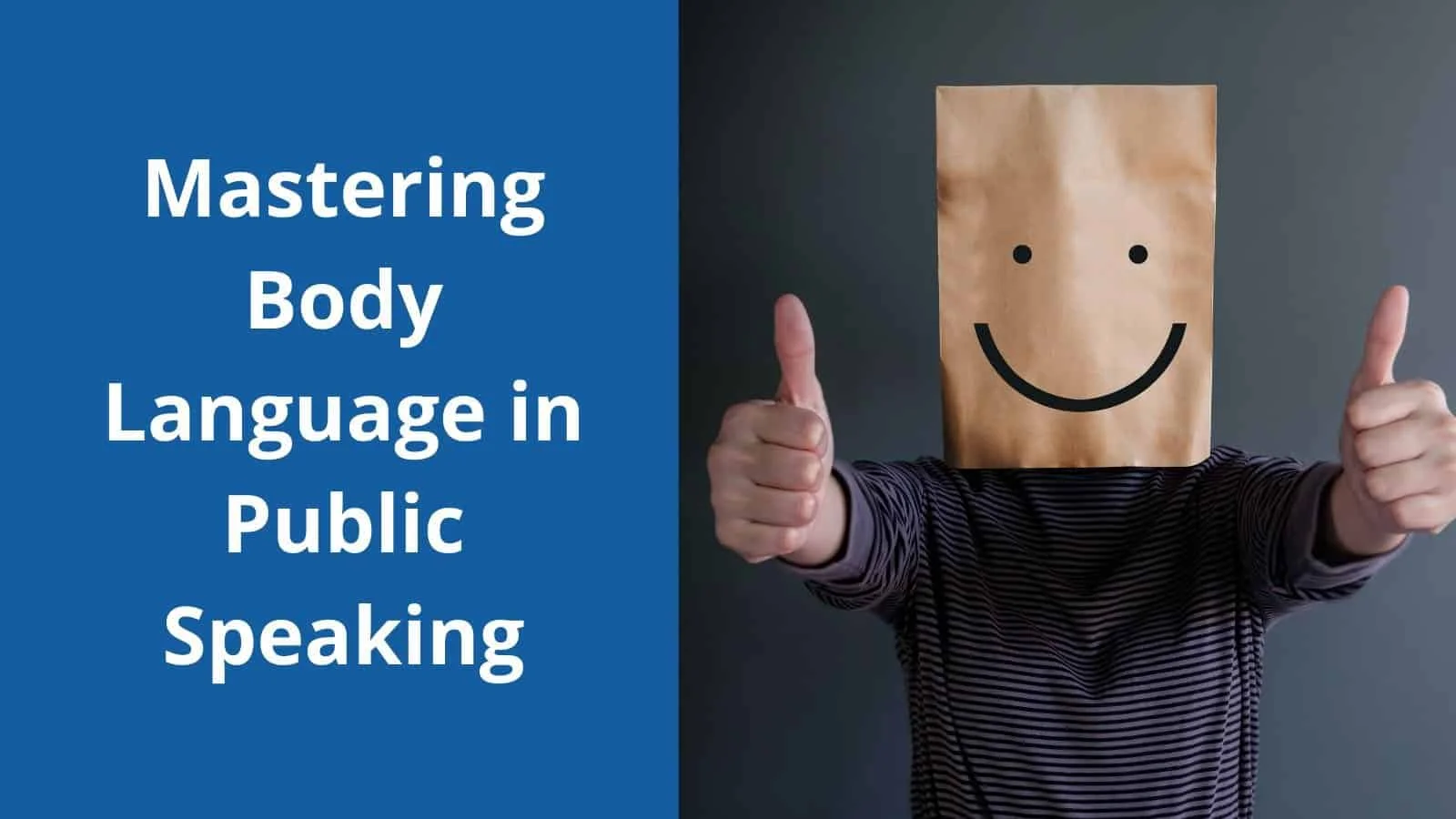Mastering Body Language in public speaking
