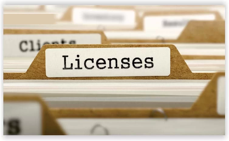 Necessary Licenses