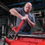 Heavy-Duty American Pattern Pipe Wrench 48" - Premium Iranian Export Tool for Piping & Plumbing - Image 2