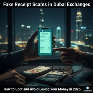 Fake Receipt Scams in Dubai Exchanges