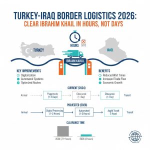 Turkey-Iraq Border Logistics 2026 Clear Ibrahim Khalil in Hours, Not Days
