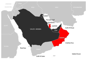 Oman vs. Qatar Re-export hub