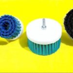 Dual-Action Drill-Mount Upholstery & Carpet Cleaning Brush – Large & Small Sizes Available