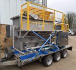 Mobile dissolved air flotation system DAF