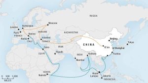 New Silk Road green logistics