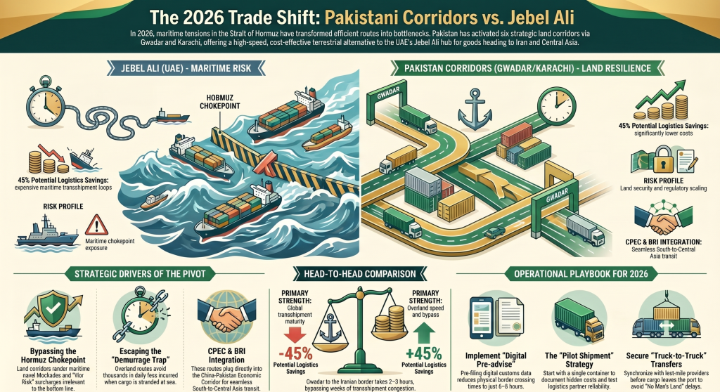 Pakistani Ports vs Jebel Ali The 2026 Trade Shift