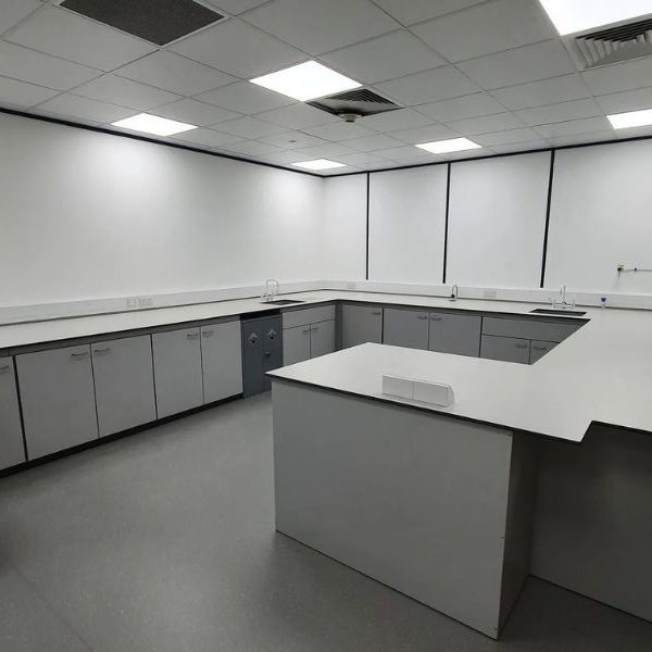 installation of specialist furniture and equipment