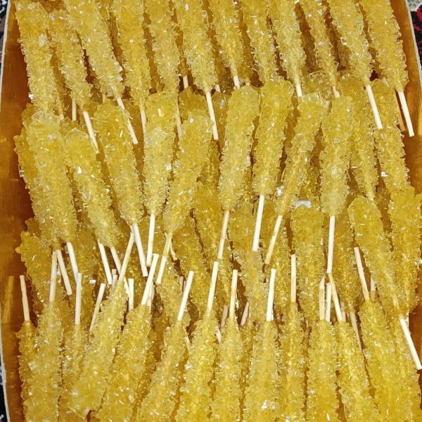 Natural Rock Candy Sticks and Crystal Branches