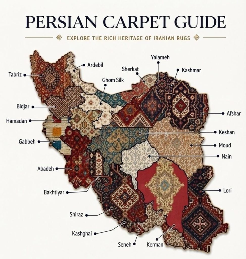 Persian Carpets A Living Map of Iran’s Cultural Identity