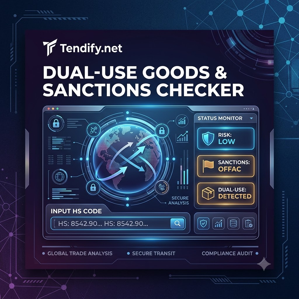 Sanctions & Dual-Use Goods Checker