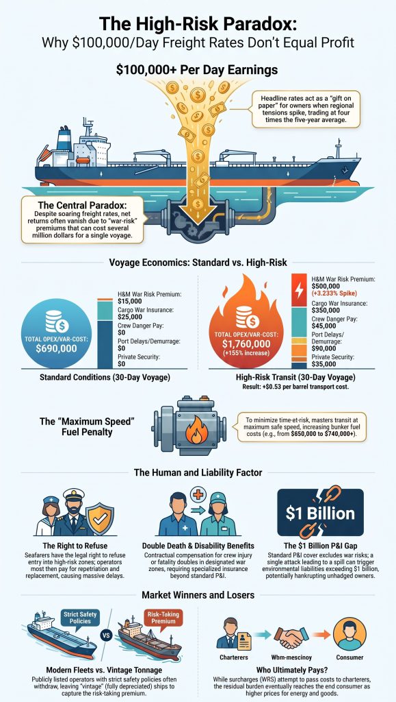 Shipping Economics High-Risk Paradox
