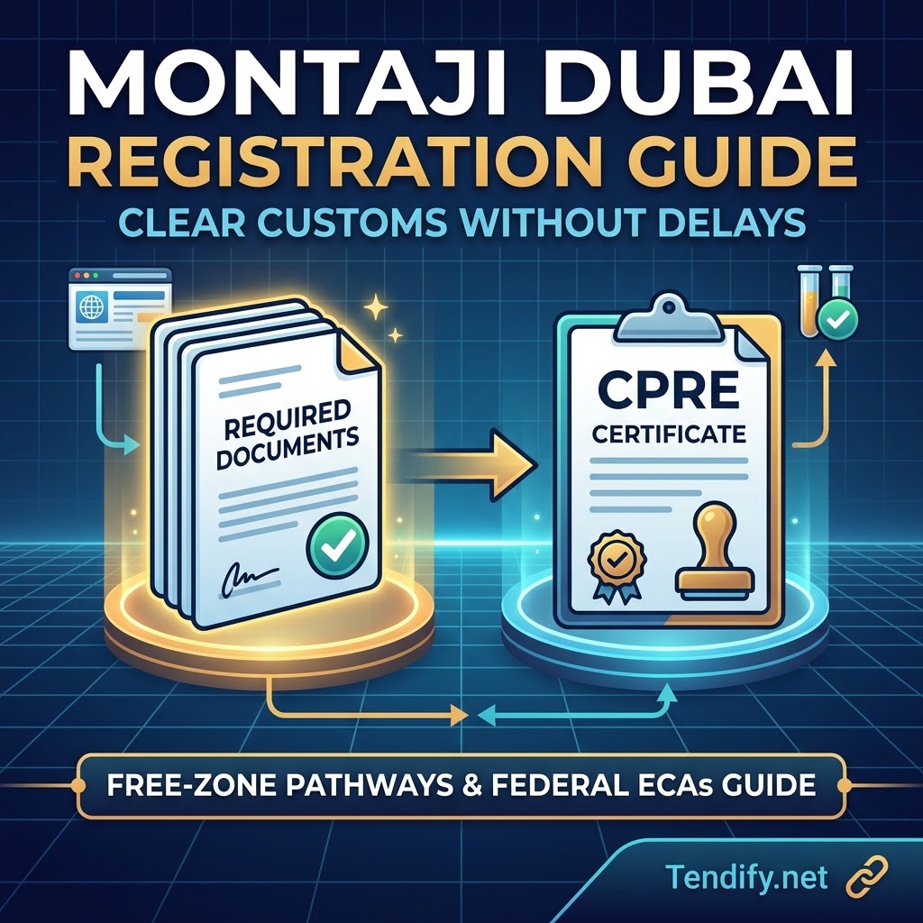 Montaji Dubai Municipality Setup