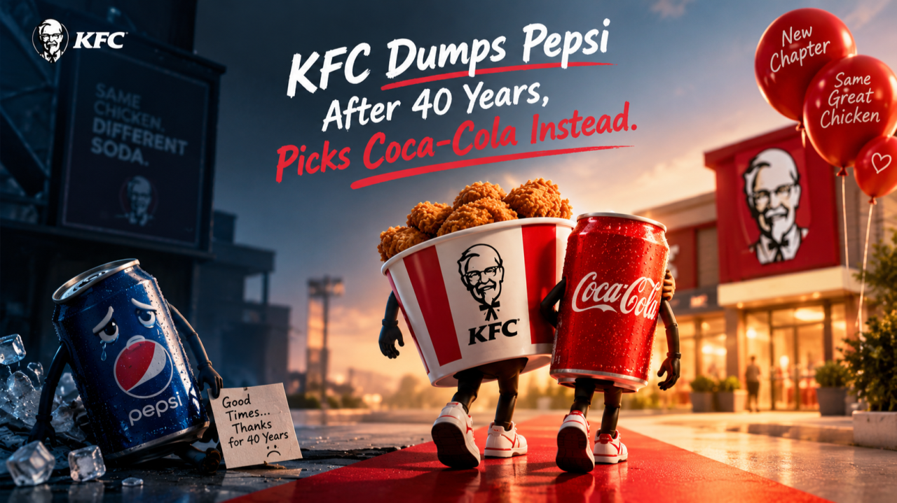 KFC Drops Pepsi